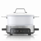 Ninja Foodi 6.5 qt Everyday PossibleCooker, Stainless Steel/White, Multi Cooker, Slow Cooker, MC1100