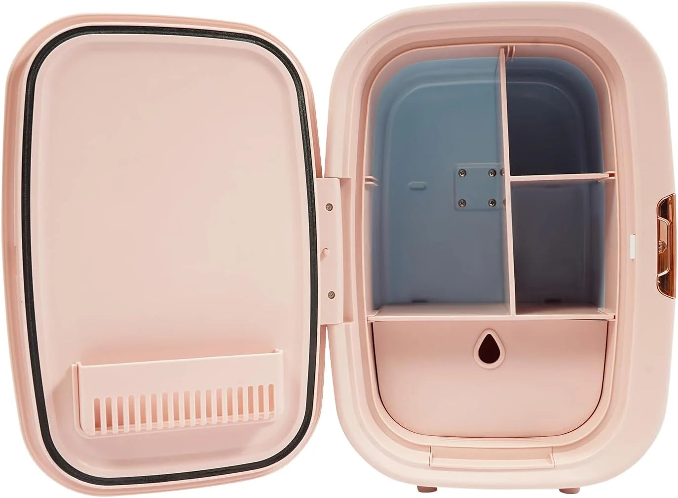 12L Skincare Fridge Pink Mini Beauty Fridge Cooler & Warmer Portable Personal Refrigerator for Cosmetic Storage Compact Fridge for Bedroom, Office, Dorm and Car
