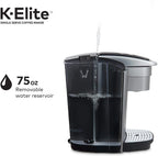 Keurig K-Elite Coffee Maker, Single Serve K-Cup Pod Coffee Brewer, With Iced Coffee Capability, Brushed Silver