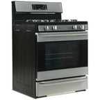 Element 30 Inch 4 Burners 5.2 cu. ft. Freestanding Gas Range, Stainless Steel