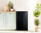 Mainstays 3.3 Cu. ft. Single Door Mini Refrigerator, Black