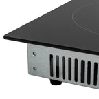 Electric Cooktop 24 inch Built-in Electric Stove Top 110V 2600W Knob Control