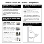 36 in. Lumin Collection Ductless Island Range Hood, Soft Touch Controls, LED Lights, Stainless Steel