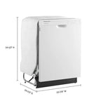 Amana ADB1400AMS Built-In Dishwasher with Front Control, 59 dB