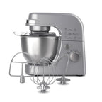 Hamilton Beach 4 Quart Stand Mixer for Kitchen, 7 Speeds, Tilt-Head, Dough Hook, Whisk & Flat Beater, White