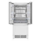 36 In. Panel Ready French Door Refrigerator With Ice maker, water dispenser, Frost Free . 19.6 total cubic feet