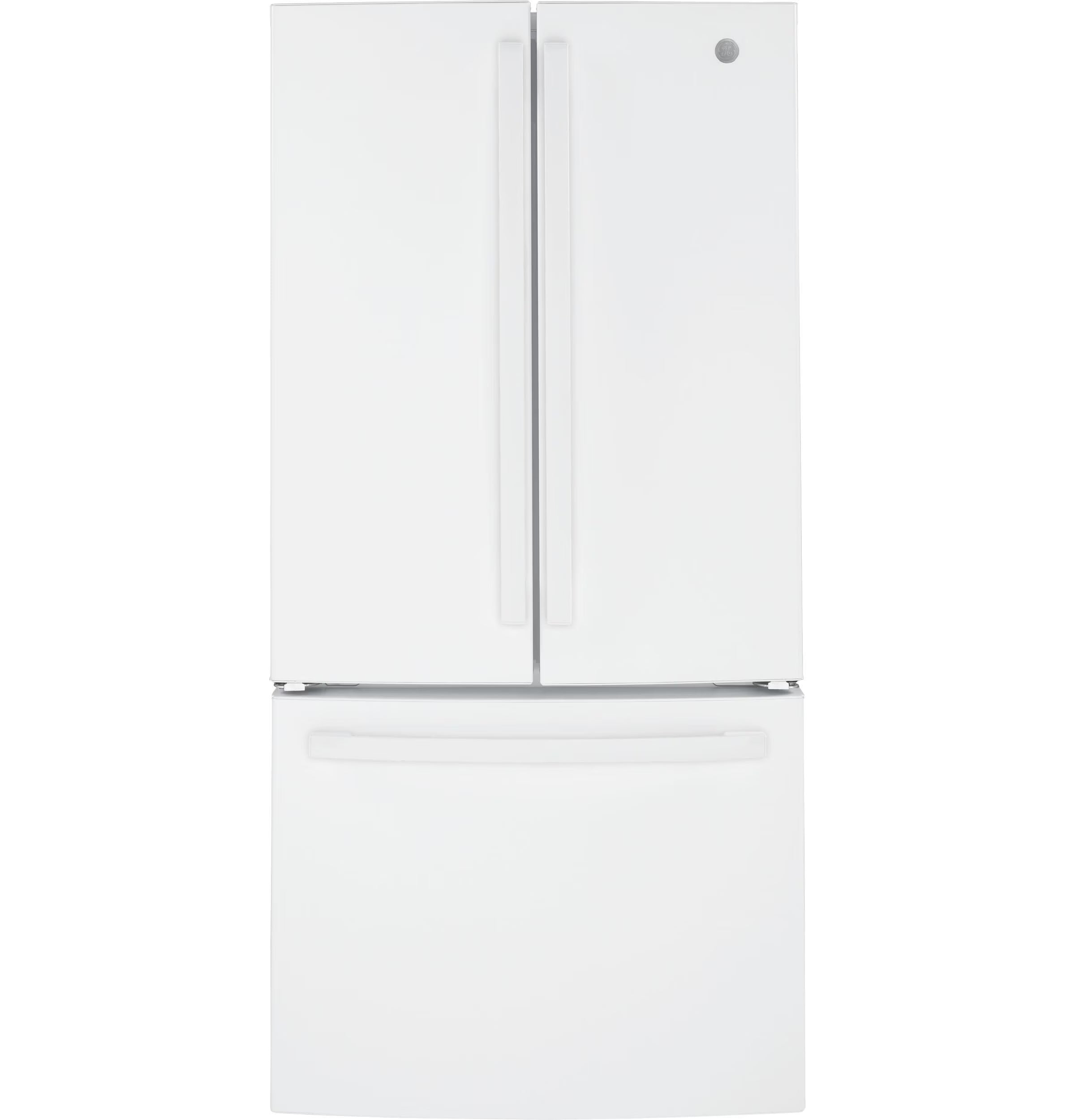 GE APPLIANCES GNE25JGKWW french door freestanding refrigerator