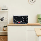 Nostalgia Retro 0.9 Cu. ft. 800-Watt Countertop Microwave Oven, Aqua