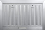 Zomagas 24 inch Wall Mount Range Hood 450CFM Exhaust Vent Stainless with Dishwasher Clean Filter 120V