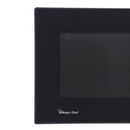 Magic Chef 1.6 Cu. ft. 1100W Countertop Microwave Oven with Push-Button Door in Black, New