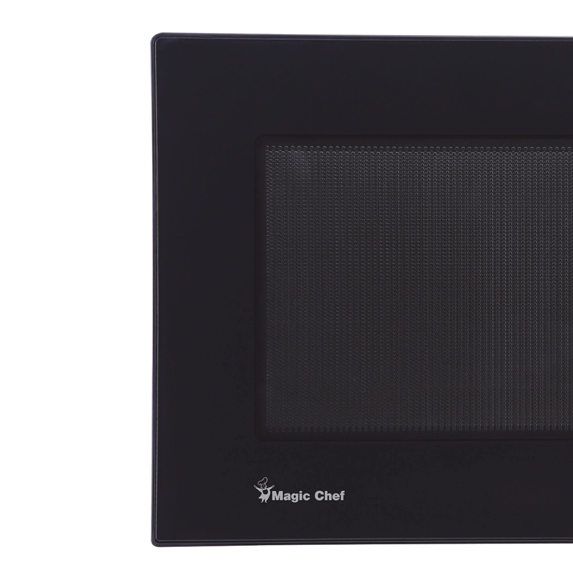 Magic Chef 1.6 Cu. ft. 1100W Countertop Microwave Oven with Push-Button Door in Black, New