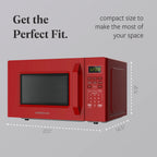 Farberware 1.1 Cu. Ft. 1000-Watt Compact Microwave Oven, Black
