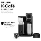 Keurig K-Caf�� Essentials Single Serve K-Cup Pod Coffee Maker, Black