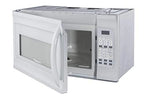 Impecca OM-1600W 30" Over the Range Microwave with 1.6 cu. ft. Capacity; 1000 Watts Cooking Power; 300 CFM and Child Lock in White