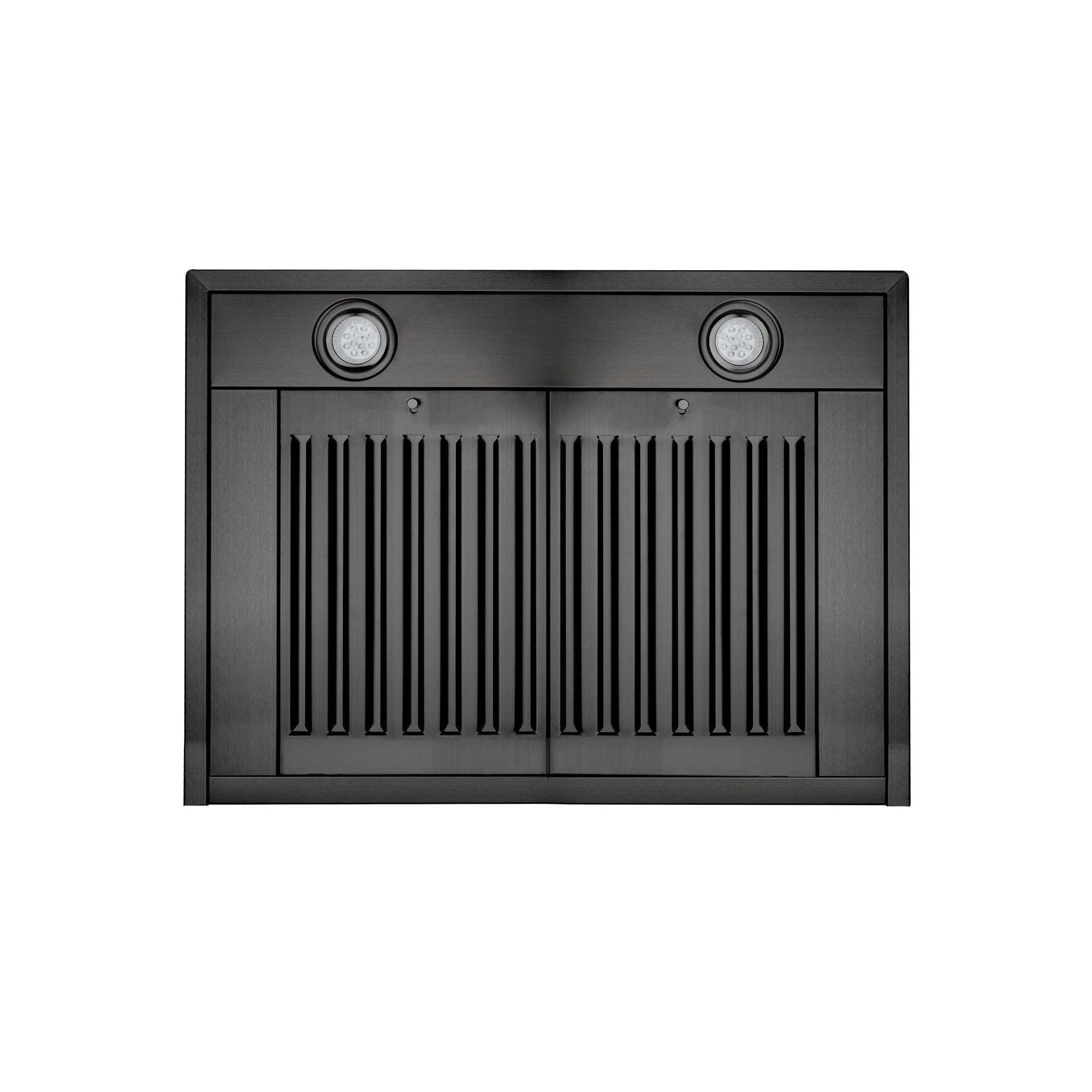 ZLINE 36 in. Wall Mount Range Hood in Black Stainless Steel (BSKBN-36)