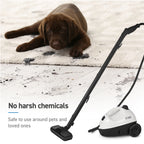 Commercial CARE Corded Electric Multipurpose Portable Canister Steam Cleaner with Accessories CCFC150