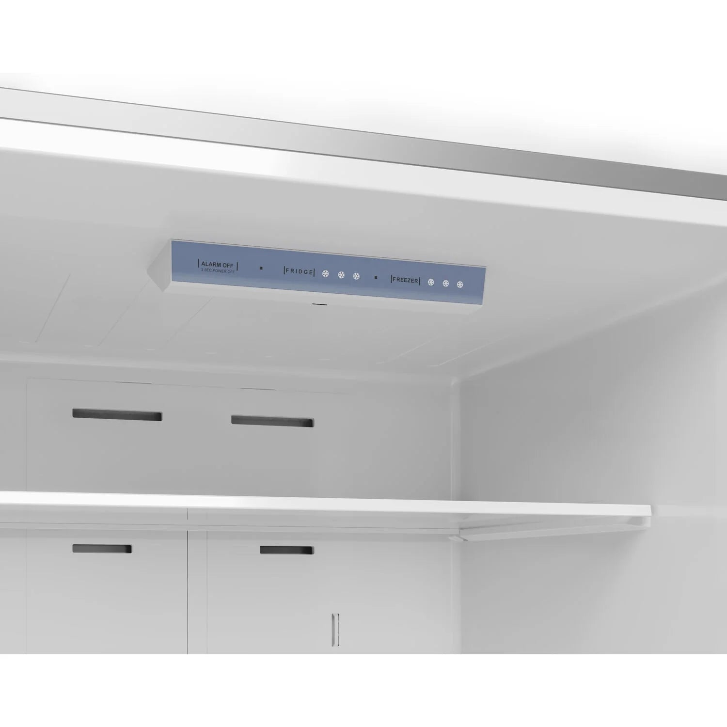 Midea 18.7-Cu. Ft. Bottom Mount Refrigerator, Stainless Steel,  MRB19B7AST