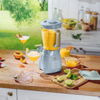 Beautiful Slush Crush 60 oz 4-Speed Frozen Drink Maker, White Icing by Drew Barrymore