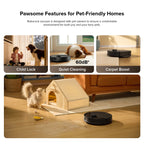 (Upgraded from Q5 Pro)Roborock Q10 X5 Robot Vacuum and Mop, Self-Emptying, Hands-Free Cleaning for up to 7 Weeks, 10,000Pa Suction, Obstacle Avoidance, LiDAR Navigation, No-Go Zones