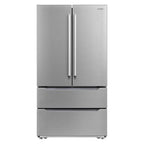 Cosmo 48" Double Oven Gas Range & Dishwasher & French Door Refrigerator Set