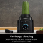 Ninja Detect Kitchen System Power Blender + Processor with Blend Sense Technology, Silver, TB400
