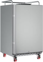Edgestar Br7001od 24" Wide Outdoor Kegerator Conversion Refrigerator - Stainless Steel