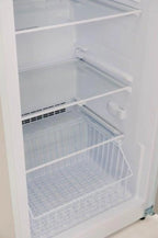 Hamilton Beach 17 cu. ft. Convertible Freezer Refrigerator, Upright Fridge Freezer with Electronic Temperature Control, Energy Efficient White Convertible Fridge - HBFRF1798, White