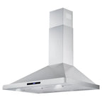 Cosmo 30 in. Ducted Range Hood in Stainless Steel with Touch Controls, LED Lighting and Permanent Filters