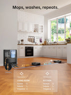 Dreame 2-in-1 Robot Vacuum and Mop, Auto Mop Raising, 7000Pa Suction, Self-Emptying Base, L20 Ultra