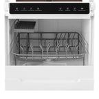 User-Friendly Dishwasher, Touchscreen Control with Visual Window, Top-Load Design with Sunken Handle, Easy for Elderly Users