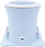 Portable Manual Clothes Dryer Mini Dryer Compact Spin Dryer Non electric Laundry Dryer for Apartments, School, Dormitory (Blue)