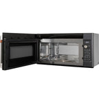 Café CVM517P3RD1 1.7 Cu. Ft. Matte Black Convection Over-the-Range Microwave with Air Fry