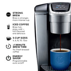 Keurig K-Elite Single-Serve K-Cup Pod Coffee Maker, Brushed Slate
