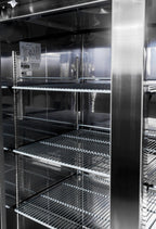 Heavy Duty Commercial 47 cu ft Solid Stainless Steel Reach-In Freezer (2 Door)