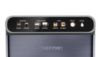 Chefman 20-Bar, 2-Cup Black Stainless Espresso Machine