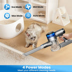 INSE Cordless Stick Vacuum Cleaner for Pet Hair Hard Floors Carpet, New S9X, 55 Mins Runtimes & 45 Kpa Powerful Suction