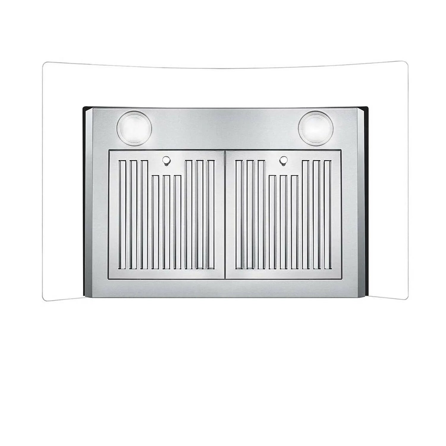 Tieasy 30 inch Wall Mount Range Hood Stainless Steel 700 CFM Black Touch Panel Kitchen Vent Fan
