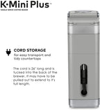Keurig K-Mini Plus Single Serve K-Cup Pod Coffee Maker - Studio Gray