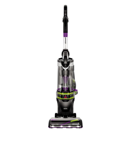 BISSELL Upright Vacuum, PowerLifter Allergen Pet Rewind, Pet Friendly , Bagless, HEPA filter, with Tangle Free Brush Roll, Swivel Steering and LED Headlights, 3404, Black