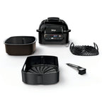Ninja? Foodi? Smart 5-in-1 Indoor Grill with 4-Quart Air Fryer, Roast, Bake, Dehydrate, and Smart Cook System, LG451BK
