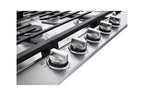 LG 36 Inch Gas Cooktop with 5 Sealed Burners Stainless Steel CBGJ3623S