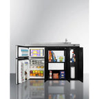 24" Wide Built-In All-Freezer, ADA Compliant, Stainless Steel