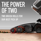 Hoover Upright Vacuum Cleaner - HEPA Media Filter Swivel Steering