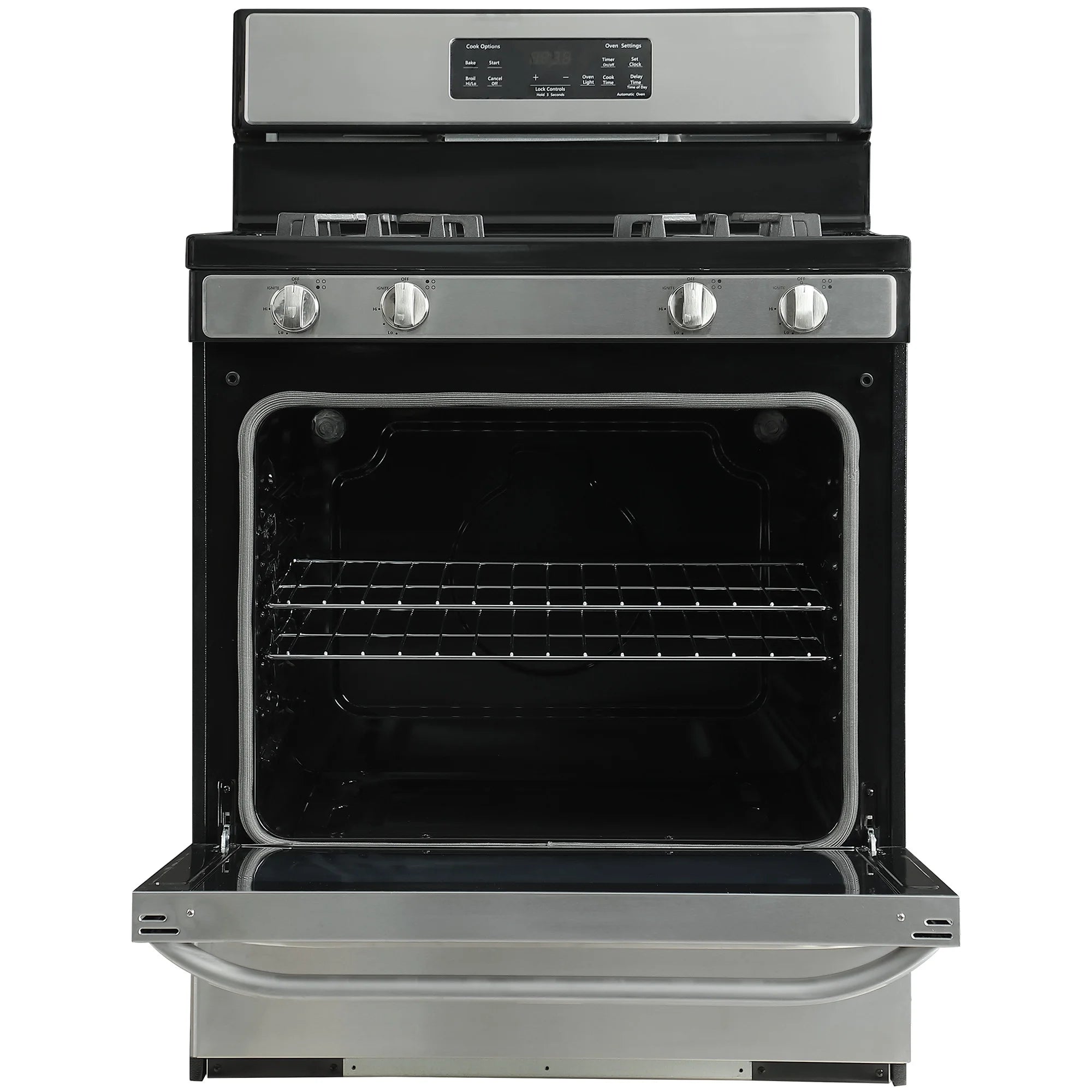 Element 30 Inch 4 Burners 5.2 cu. ft. Freestanding Gas Range, Stainless Steel