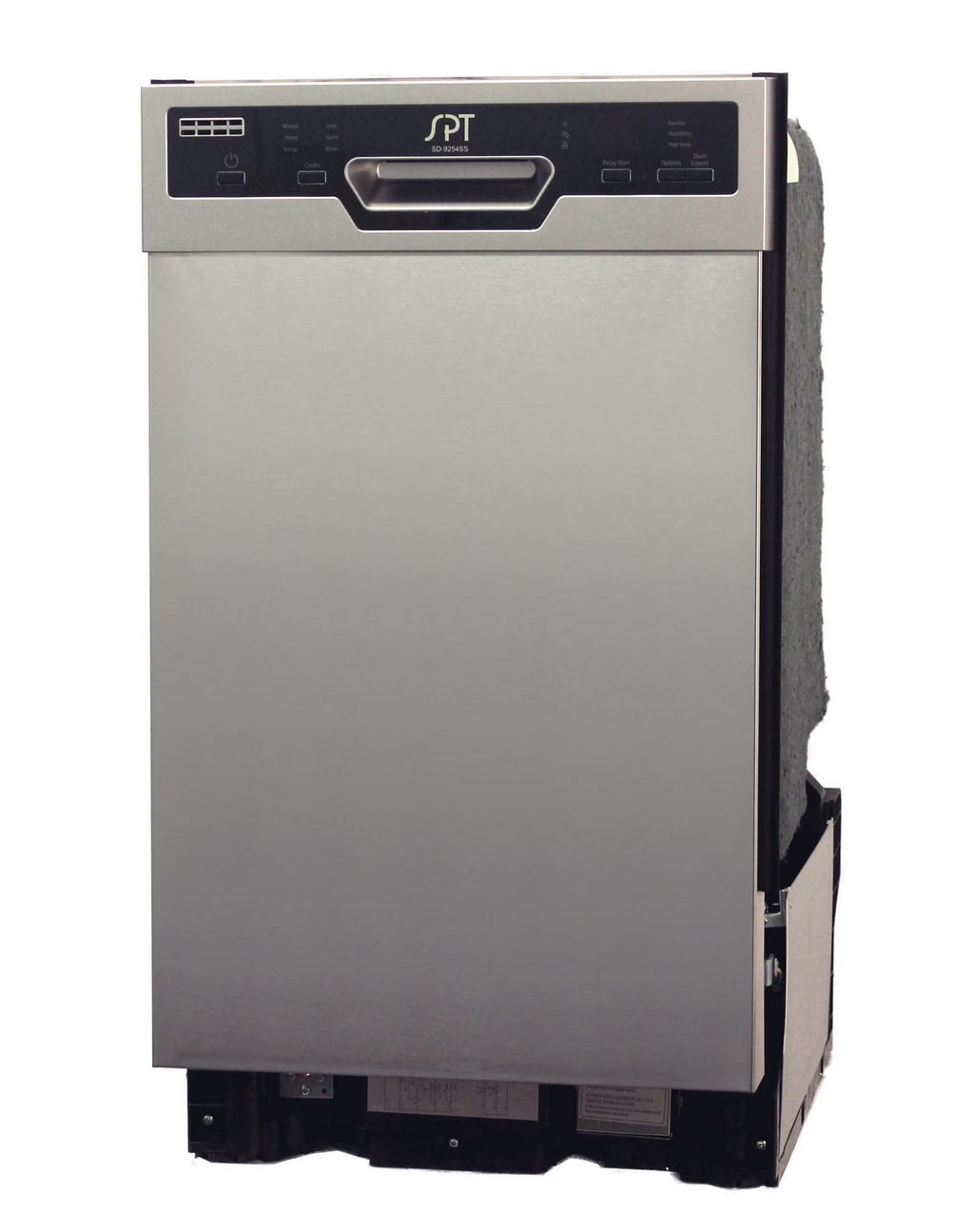 Energy Star 18" Built-In Dishwasher w/Heated Drying - Stainless