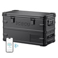 APL35 Aluminum Dual Zone 37QT Portable Cooler Black