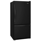 Whirlpool WRB329DMBB 18.7 Cu. Ft. Freestanding Bottom Freezer Refrigerator