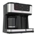 Savour Dual Coffee Maker, 12-Cup and K-Cup Single Serve Coffee Machine, Black