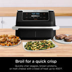 Ninja Foodi DualZone FlexBasket Air Fryer with 7-qt MegaZone