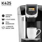 Keurig K425 Single Serve Coffee Brewer, Black